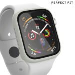 ZORVEX - CLASSIC CASE WITH SCREEN PROTECTOR FOR APPLE WATCH SERIES 7 - 45 MM - GREY - Image 5