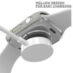 ZORVEX - CLASSIC CASE WITH SCREEN PROTECTOR FOR APPLE WATCH SERIES 7 - 45 MM - GREY - Image 7