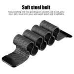 ZORVEX - MAGNETIC MILANESE (BLACK) - APPLE WATCH BAND (42/44/45MM) - Image 2