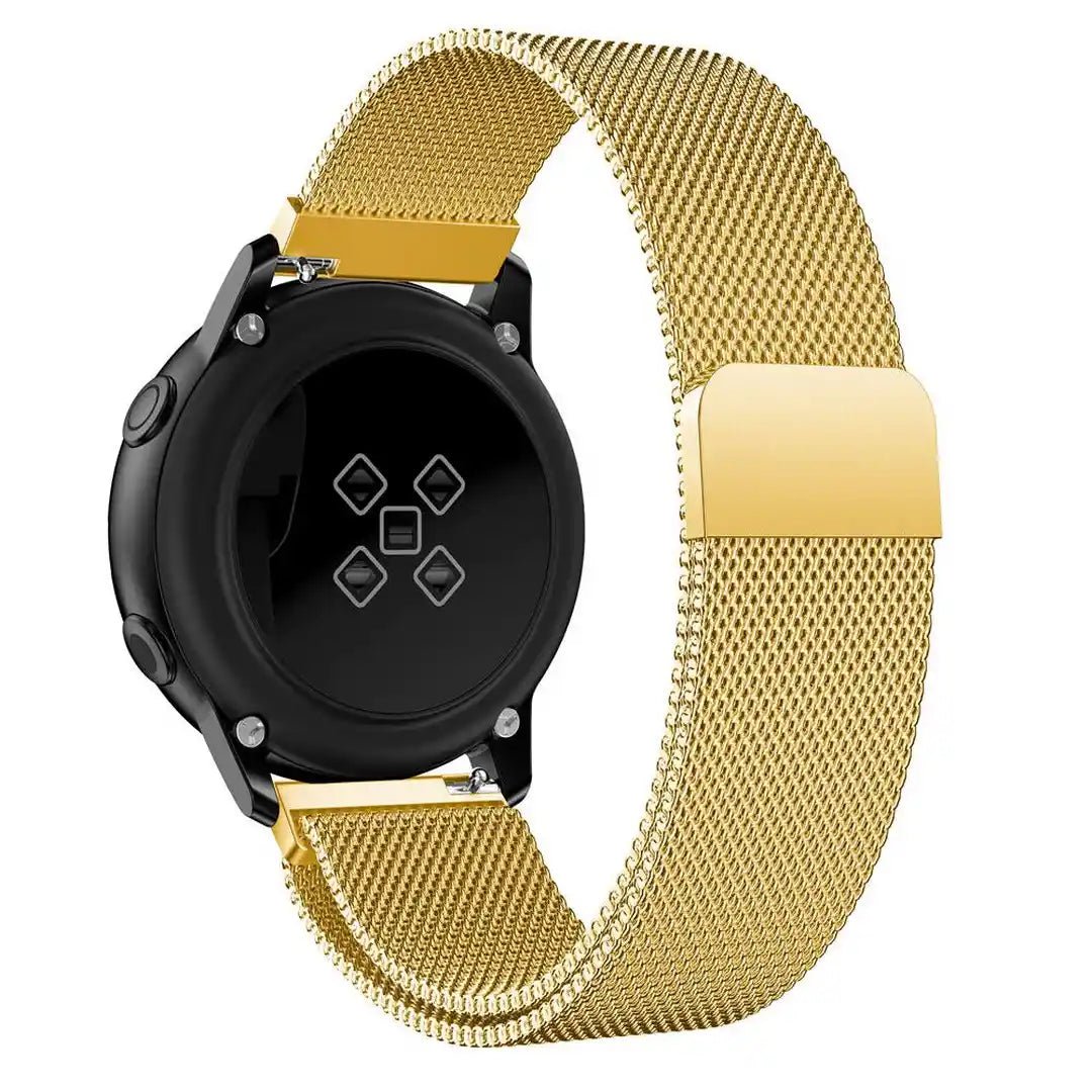 CULT-OF-PERSONALITY-Magnetic-Milanese-_Gold_-Samsung-Watch-Band-_22mm__1 Samsung Watch Band