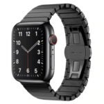 ZORVEX - METAL LINK BRACELET (BLACK) - APPLE WATCH BAND (42/44/45MM)