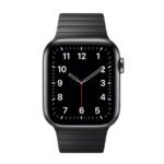 ZORVEX - METAL LINK BRACELET (BLACK) - APPLE WATCH BAND (42/44/45MM) - Image 5