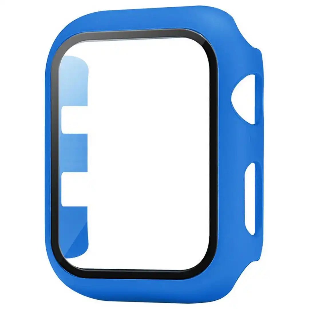 CULT-OF-PERSONALITY-Screen-Protector-Case-for-iWatch-Series-1-2-3-42-mm-Blue_2 ZORVEX - CLASSIC CASE WITH SCREEN PROTECTOR FOR APPLE WATCH SERIES (1/2/3)- 42 MM - BLUE - Image 1