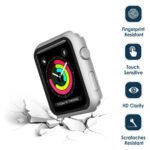 ZORVEX - CLASSIC CASE WITH SCREEN PROTECTOR FOR APPLE WATCH SERIES (1/2/3)- 42 MM - SILVER - Image 4