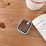 ZORVEX - CLASSIC CASE WITH SCREEN PROTECTOR FOR APPLE WATCH SERIES (1/2/3)- 42 MM - SKY BLUE - Image 2