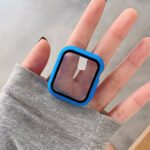 ZORVEX - CLASSIC CASE WITH SCREEN PROTECTOR FOR APPLE WATCH SERIES (4/SE/5/6) - 44 MM - BLUE - Image 3