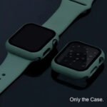 ZORVEX - CLASSIC CASE WITH SCREEN PROTECTOR FOR APPLE WATCH SERIES (4/SE/5/6) - 44 MM - MILITARY GREEN - Image 3