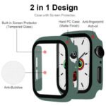 ZORVEX - CLASSIC CASE WITH SCREEN PROTECTOR FOR APPLE WATCH SERIES (4/SE/5/6) - 44 MM - MILITARY GREEN - Image 6