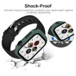 ZORVEX - CLASSIC CASE WITH SCREEN PROTECTOR FOR APPLE WATCH SERIES (4/SE/5/6) - 44 MM - MILITARY GREEN - Image 8