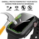 ZORVEX - CLASSIC CASE WITH SCREEN PROTECTOR FOR APPLE WATCH SERIES 7 - 41 MM - BLACK - Image 2