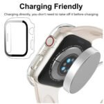 ZORVEX - CLASSIC CASE WITH SCREEN PROTECTOR FOR APPLE WATCH SERIES 7 - 41 MM - CLEAR - Image 5