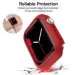 ZORVEX - CLASSIC CASE WITH SCREEN PROTECTOR FOR APPLE WATCH SERIES 7 - 41 MM - RED - Image 2