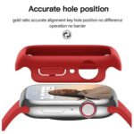 ZORVEX - CLASSIC CASE WITH SCREEN PROTECTOR FOR APPLE WATCH SERIES 7 - 41 MM - RED - Image 3