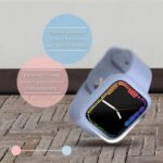 ZORVEX - CLASSIC CASE WITH SCREEN PROTECTOR FOR APPLE WATCH SERIES 7 - 41 MM - SKY BLUE - Image 4