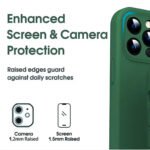 ZORVEX - SILICONE BACK COVER FOR IPHONE 12 PRO - 6.1 INCHES - Image 12