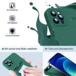 ZORVEX - SILICONE BACK COVER FOR IPHONE 12 PRO - 6.1 INCHES - Image 13