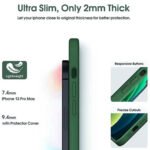 ZORVEX - SILICONE BACK COVER FOR IPHONE 12 PRO - 6.1 INCHES - Image 14