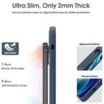 ZORVEX - SILICONE BACK COVER FOR IPHONE 12 PRO - 6.1 INCHES - Image 9