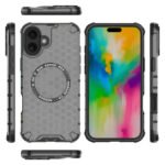 ZORVEX - (CLASSIC ARMOUR EDITION) (WIRELESS CHARGING) BACK CASE FOR IPHONE 16 PLUS - 6.7 INCHES - Image 5