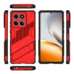 ZORVEX - (ELEGANT ARMOUR EDITION) CASE FOR MOTOROLA EDGE 60 FUSION 5G - RED - Image 3