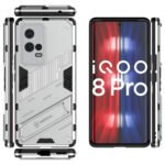 ZORVEX - (ELEGANT ARMOUR EDITION) BACK CASE FOR IQOO 8 PRO 5G - 6.78 INCHES - Image 3