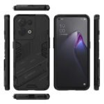 ZORVEX - (ELEGANT ARMOUR EDITION) BACK CASE FOR OPPO RENO8 5G - 6.4 INCHES - Image 9