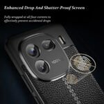 ZORVEX - (ELEGANT TEXTURED EDITION) BACK COVER FOR IQOO 12 5G - 6.78 INCHES - Image 4