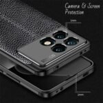 ZORVEX - (ELEGANT TEXTURED EDITION) BACK COVER FOR POCO X6 PRO 5G - 6.67 INCHES - Image 4