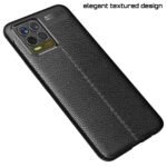 ZORVEX - (ELEGANT TEXTURED EDITION) BACK COVER FOR REALME 8 4G - 6.4 INCHES - Image 2