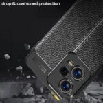 ZORVEX - (ELEGANT TEXTURED EDITION) BACK COVER FOR REDMI NOTE 12 PRO PLUS 5G - 6.67 INCHES - Image 3