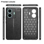 ZORVEX - (ELEGANT TEXTURED EDITION) BACK COVER FOR VIVO T1 PRO 5G - 6.44 INCHES - Image 4