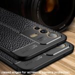 ZORVEX - (ELEGANT TEXTURED EDITION) BACK COVER FOR VIVO V23 5G - 6.44 INCHES - Image 3