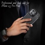 ZORVEX - (ELEGANT TEXTURED EDITION) BACK COVER FOR IPHONE 14 PRO MAX - 6.7 INCHES - Image 2