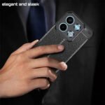 ZORVEX - (ELEGANT TEXTURED EDITION) MOBILE BACK CASE FOR REDMI NOTE 13 5G - 6.67 INCHES - Image 2