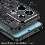 ZORVEX - (ELEGANT TEXTURED EDITION) MOBILE BACK CASE FOR REDMI NOTE 13 PRO 5G - 6.67 INCHES - Image 4