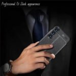 ZORVEX - (ELEGANT TEXTURED EDITION) MOBILE BACK CASE FOR SAMSUNG GALAXY S23 FE 5G - 6.4 INCHES - Image 2