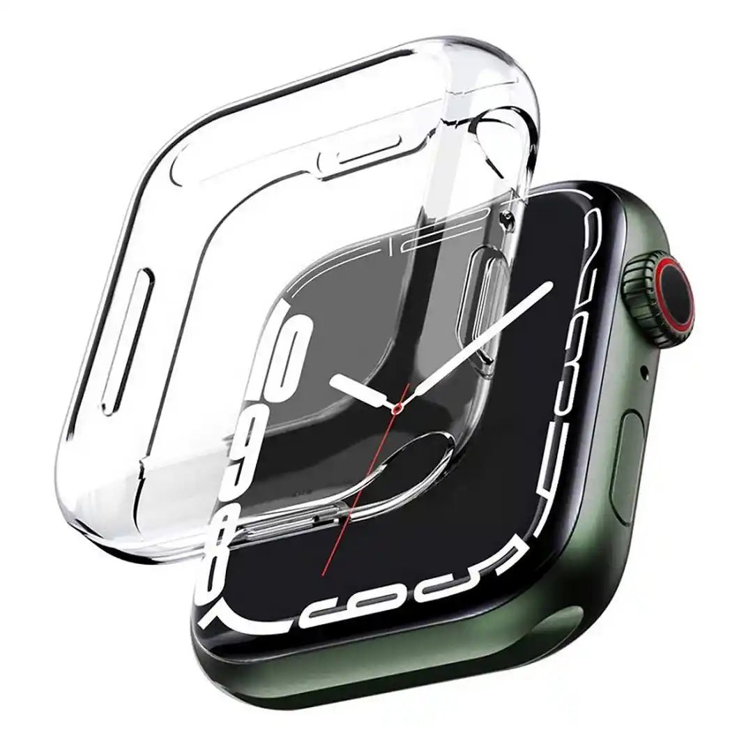 GLASSnCOVER-Silicone-Sports-Case-for-Apple-Watch-Series-6-Clear_1 Apple Watch Series 6 Silicone Case