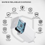 ZORVEX - 20W USB C TYPE ADAPTER COMPATIBLE WITH APPLE DEVICES - WHITE - Image 2