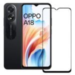 ZORVEX - 9H TEMPERED GLASS FOR OPPO A18 - 6.72 INCHES