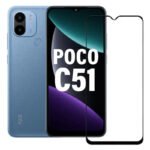 ZORVEX - 9H TEMPERED GLASS FOR POCO C51 - 6.52 INCHES