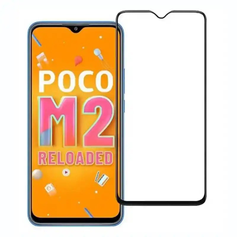 Poco M2 Reloaded Tempered Glass
