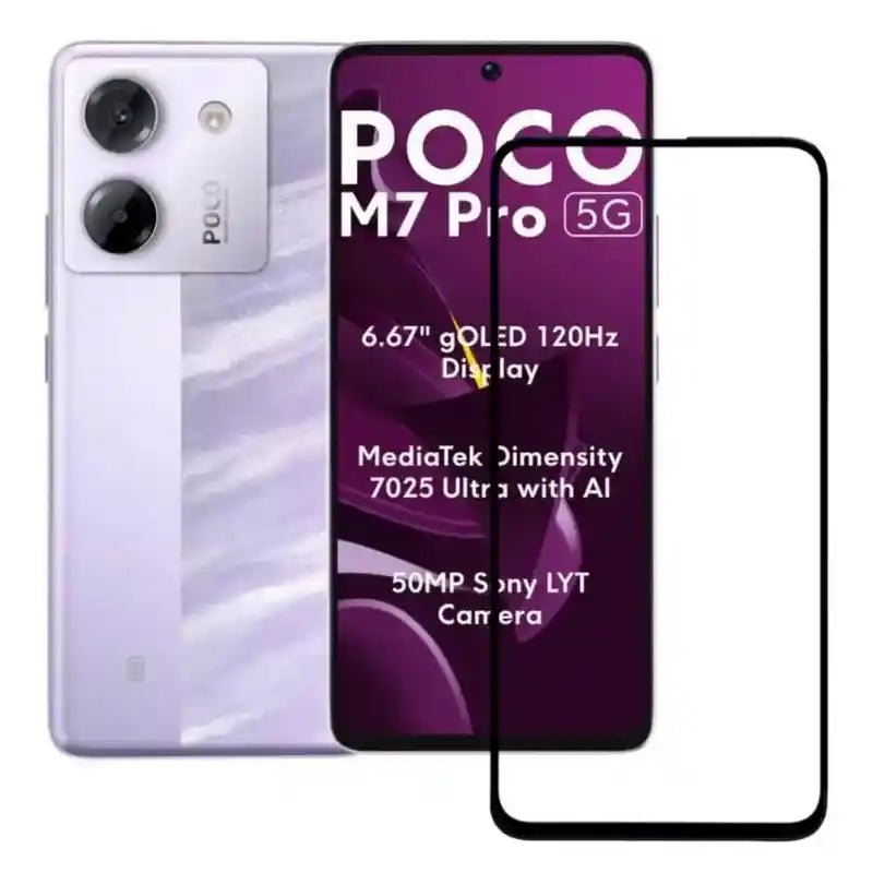 Poco M7 Pro 5G Tempered Glass