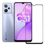 ZORVEX - 9H TEMPERED GLASS FOR REALME C31 - 6.5 INCHES
