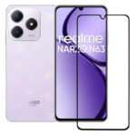 ZORVEX - 9H TEMPERED GLASS FOR REALME NARZO N63 4G - 6.75 INCHES