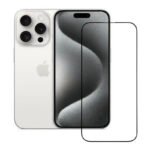 ZORVEX - 9H TEMPERED GLASS FOR IPHONE 15 PRO - 6.1 INCHES