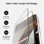 ZORVEX - 9H TEMPERED GLASS FOR IPHONE 17 PRO - 6.3 INCHES - Image 8
