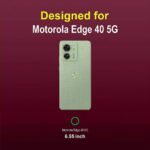 ZORVEX - SHIELD MOBILE BACK COVER FOR MOTOROLA MOTO EDGE 40 5G - 6.55 INCHES - Image 29