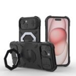 ZORVEX - TREK ARMOUR MOBILE BACK CASE WITH LANYARD FOR IPHONE 15 - 6.1 INCHES