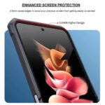 ZORVEX - (X SERIES EDITION) BACK CASE FOR SAMSUNG GALAXY Z FLIP4 5G - 6.7 INCHES - Image 9