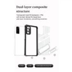 ZORVEX - (XLEGANT ARMOUR EDITION) BACK CASE FOR SAMSUNG GALAXY S21 FE 5G - 6.4 INCHES - Image 11